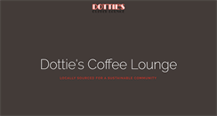 Desktop Screenshot of dottiescoffeelounge.com